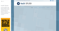 Desktop Screenshot of health-splash.org