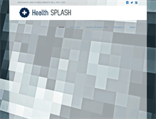 Tablet Screenshot of health-splash.org